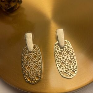 Kendra Scott Gold Drop Earrings